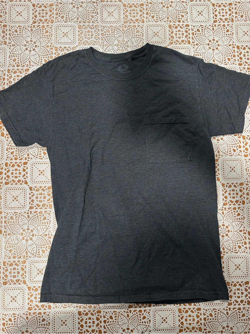 Remington Men’s Medium Charcoal Gray Short Sleeve Pocket T-Shirt